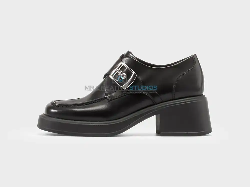 Footwear after editing