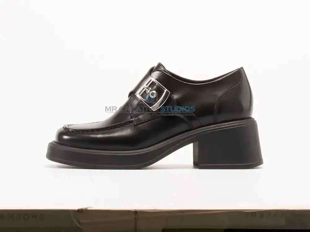 Footwear before editing